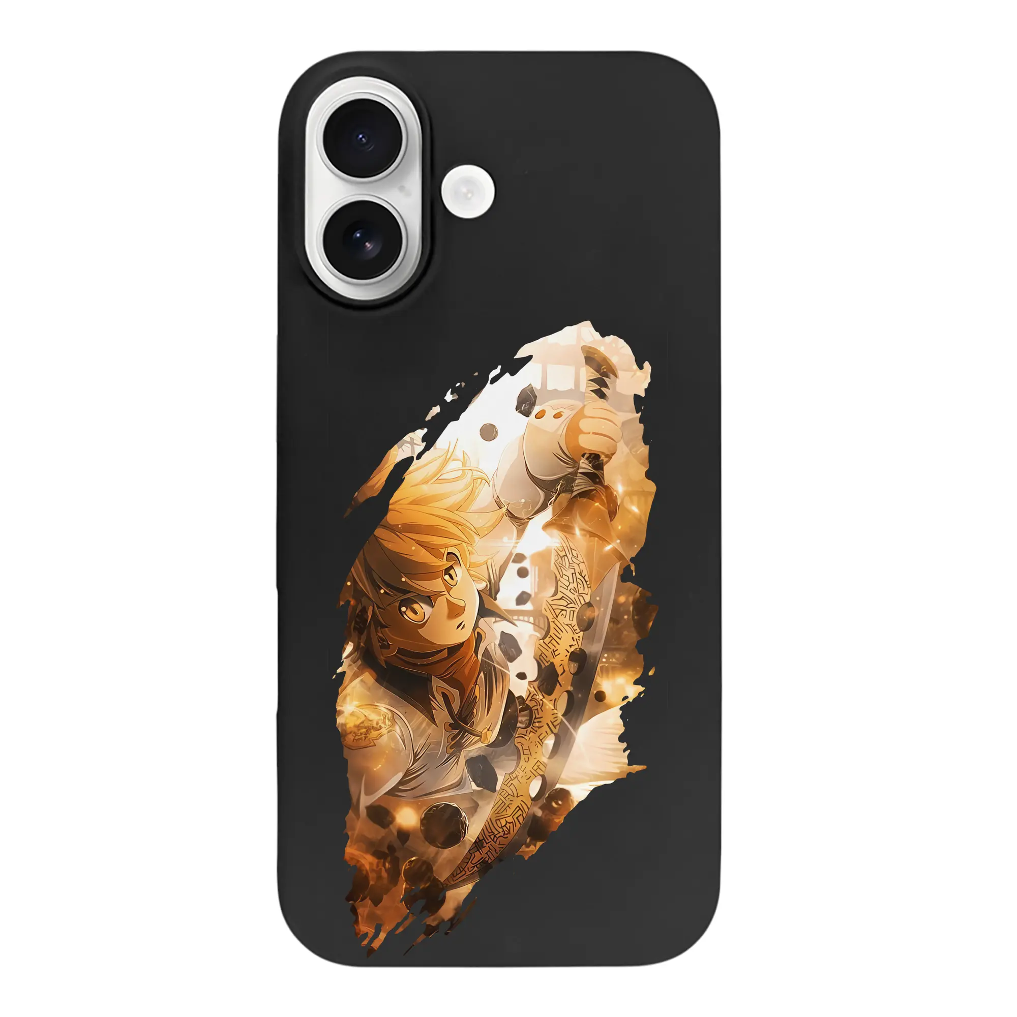 七つの大罪 グッズ メリオダス - iPhone 17 シリーズ シリコンケース 薄型 耐衝撃 指紋防止 ソフトタッチカバー 精密フィット 傷防止 保護ケース iPhone 17/17 Air/17 Pro/17 Pro Max 対応